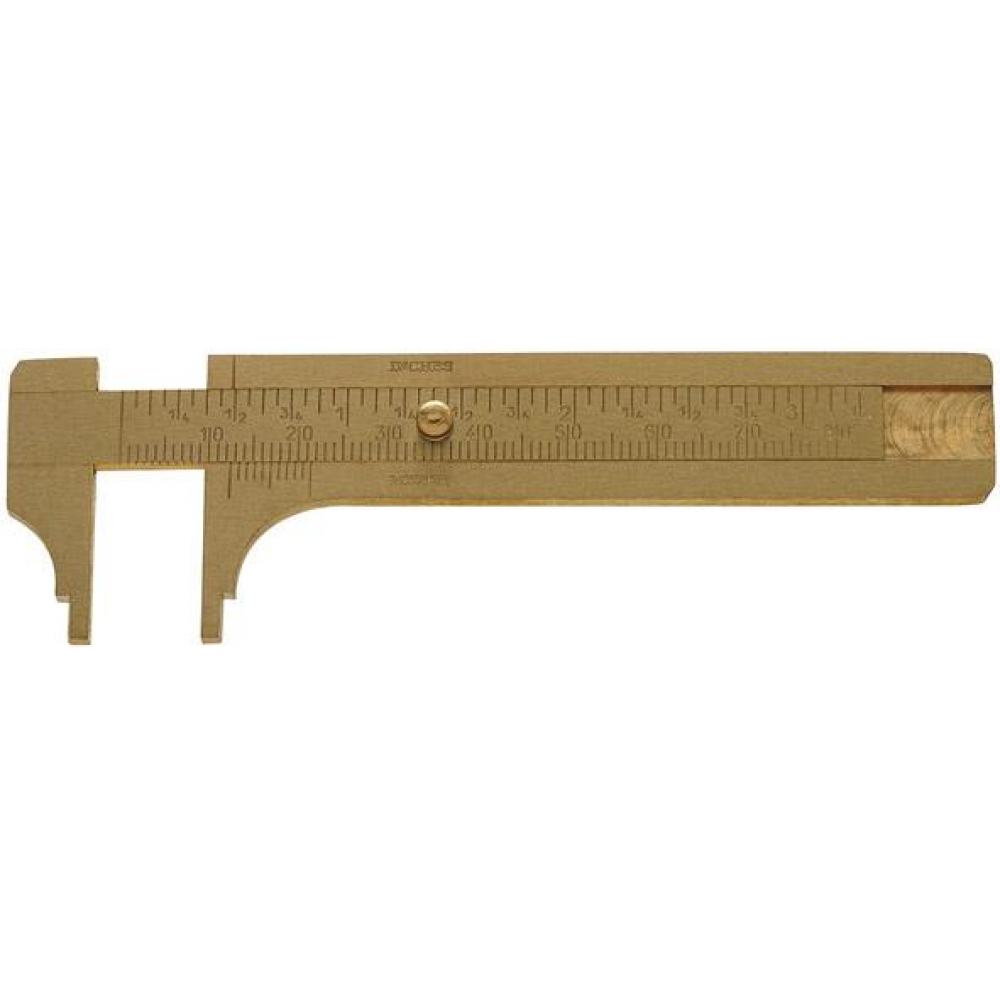 Knopfmaß Messing abgesetzt 80mm FORTIS