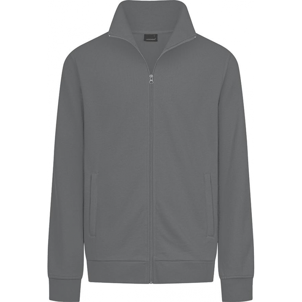 Sweatshirtjacke 5290 Gr, L. steelgrey