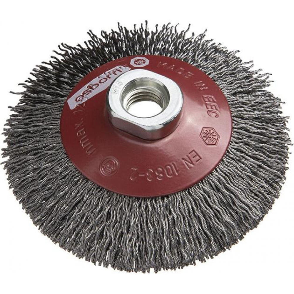 Kegelbürste Xtreme Stahl 100x0,3mm gewellt Osborn