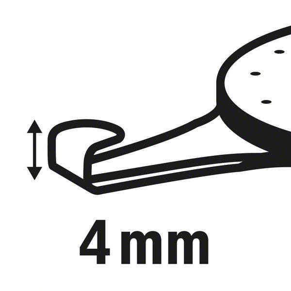 Bosch Fugenschneider ALI 12 SC, 4 mm, 1er-Pack