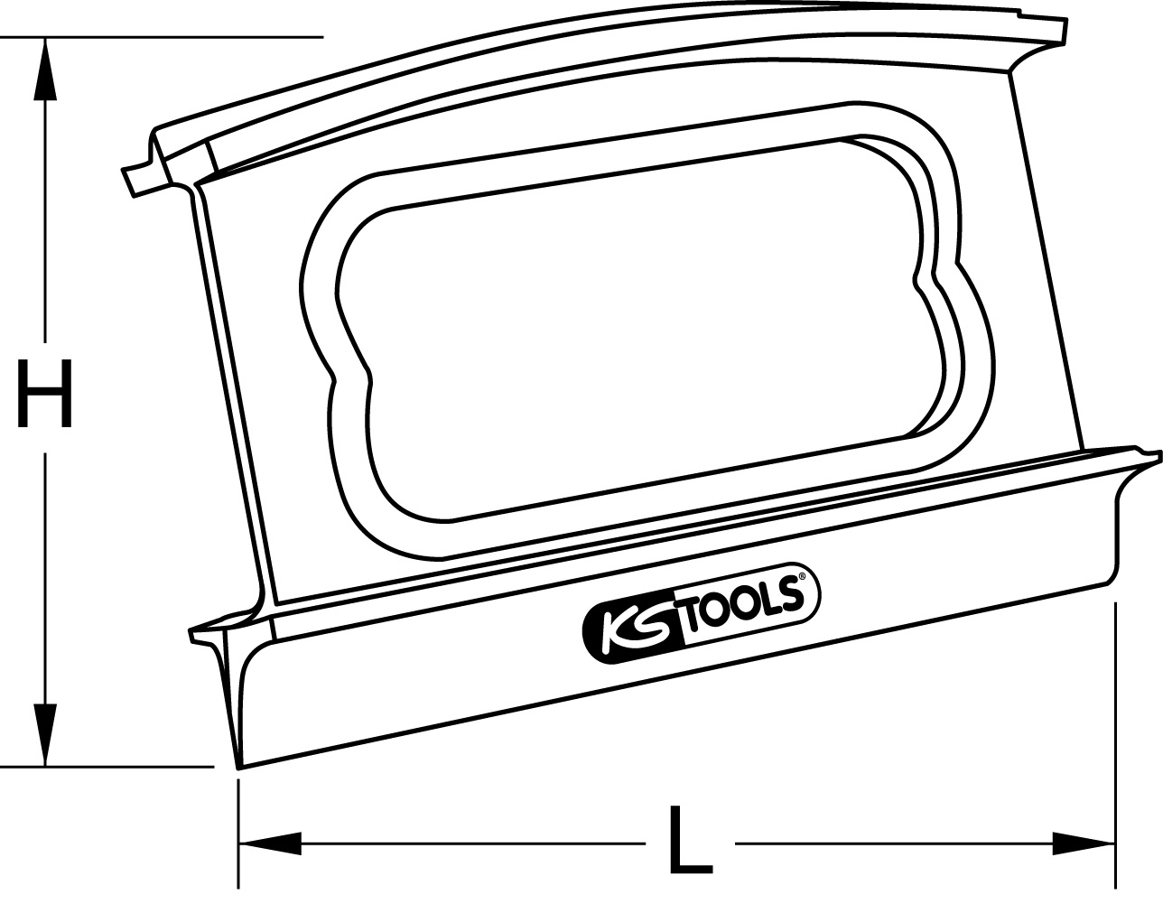KSTOOLS Fugengummi, 90x135mm