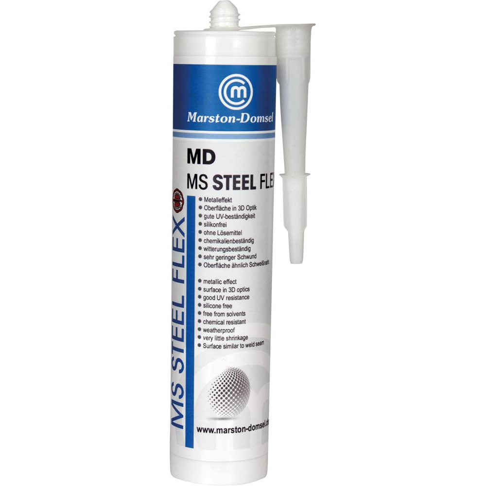 MD-MS Steel Flex silber Kartusche 440g