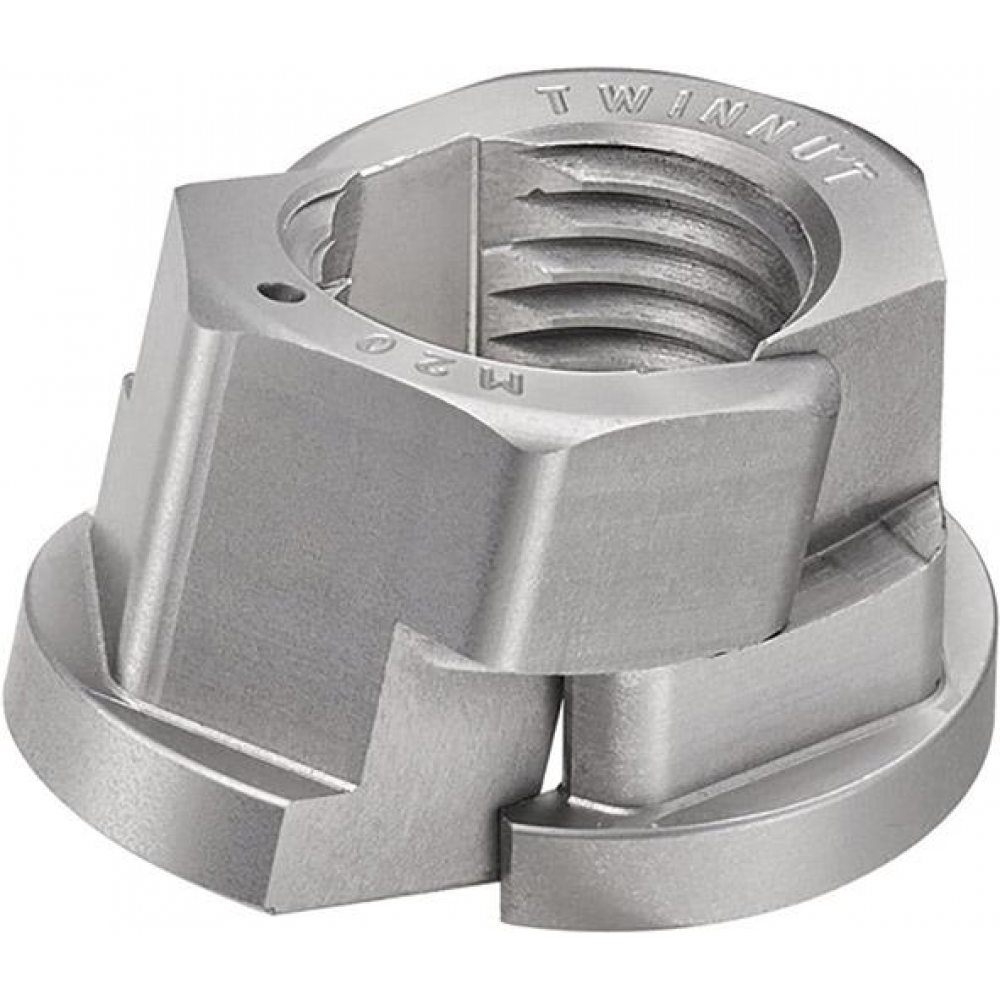 TWINNUT-Mutter mit Bund 6333S-M24 AMF