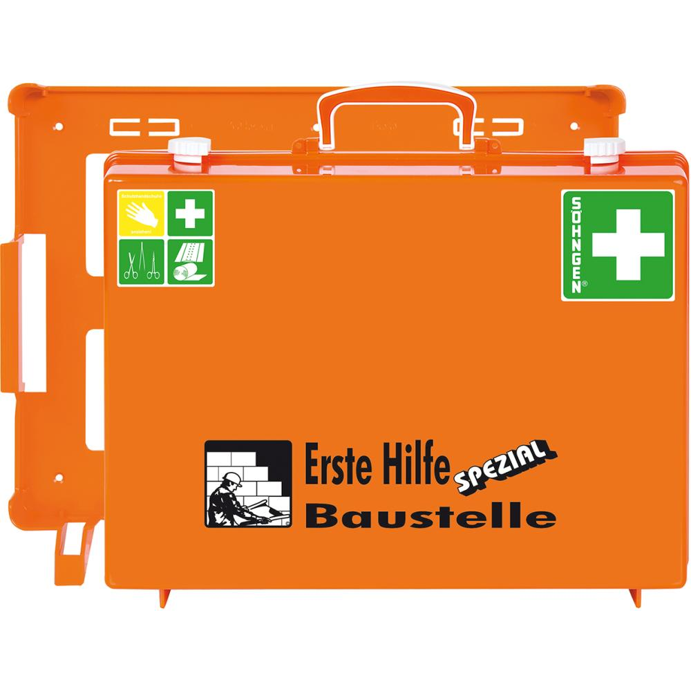 Erste-Hilfe-Koffer Spezial Erste Hilfe-Koffer MT-CD Baustelle orange