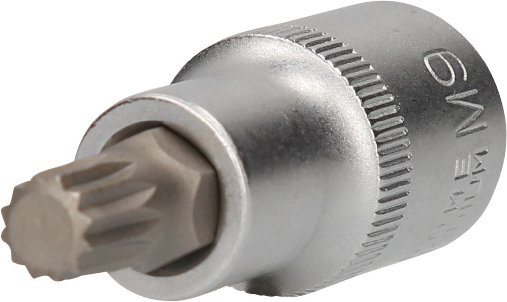Brilliant Tools  1/2" Vielzahn-Bit-Stecknuss, 55 mm lang, M9
