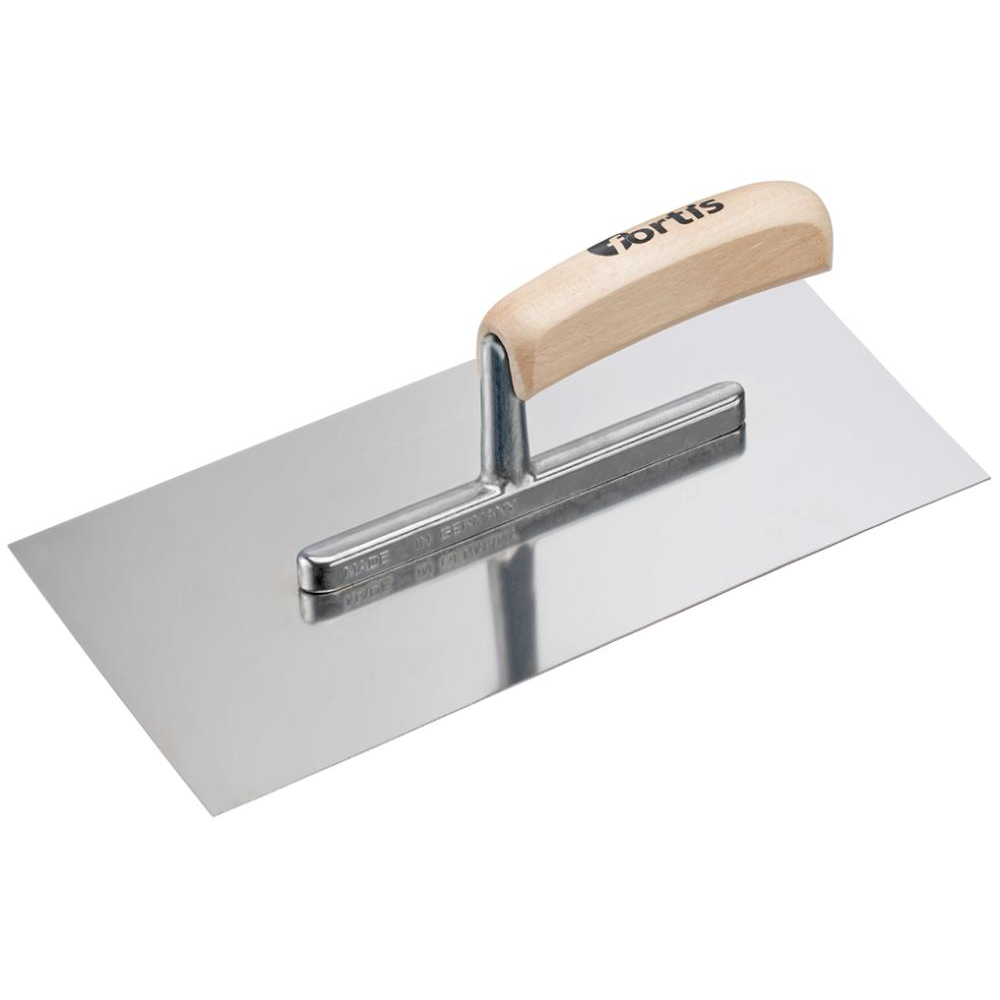 Glättekelle, mit Holzheft 280x130mm FORTIS