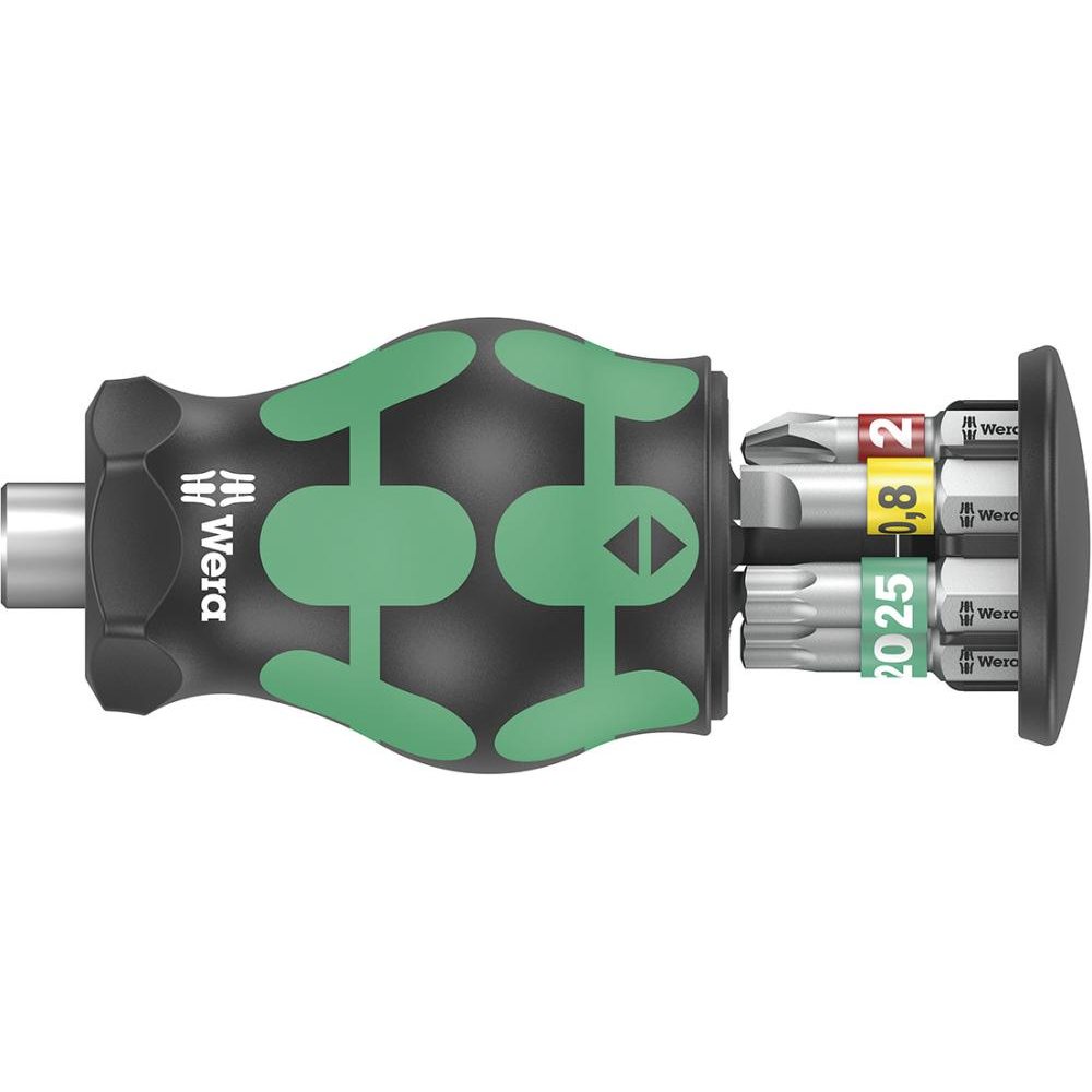 Bit-Magazinhalter Kraftform Kompakt Stubby Magazin-Bithalter Wera