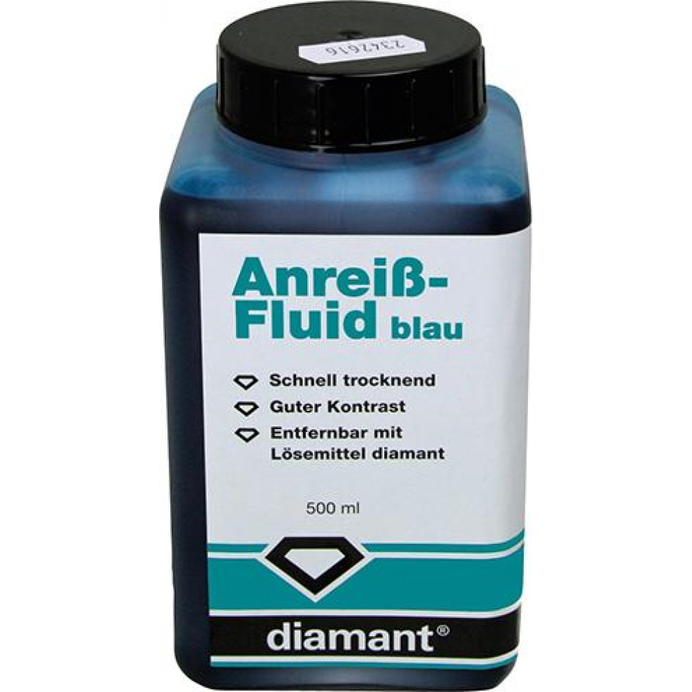 Anreiß-Fluid 500ml blau DIAMANT