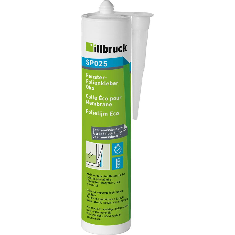 Klebstoff SP025 Fenster-Folienkleber Öko Folien Betongr310ml Illbruck