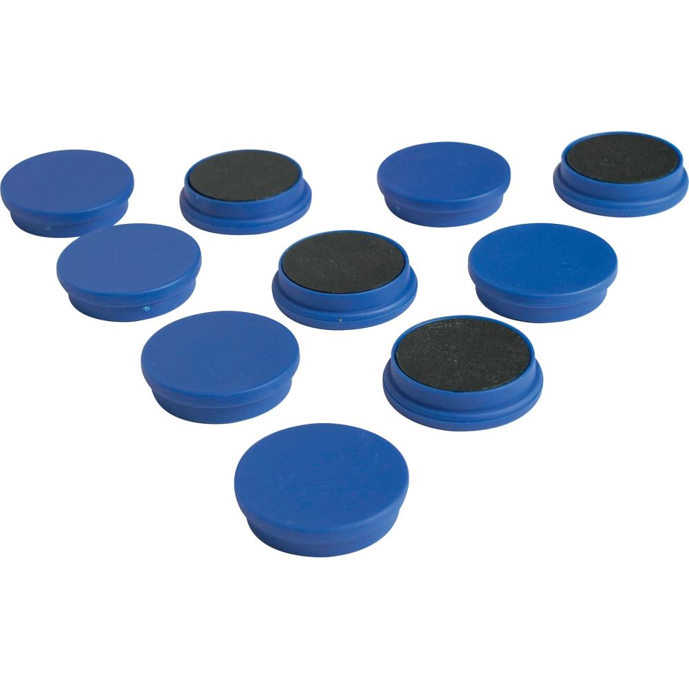 Organisationsmagnet rund blau 30mm Eclipse