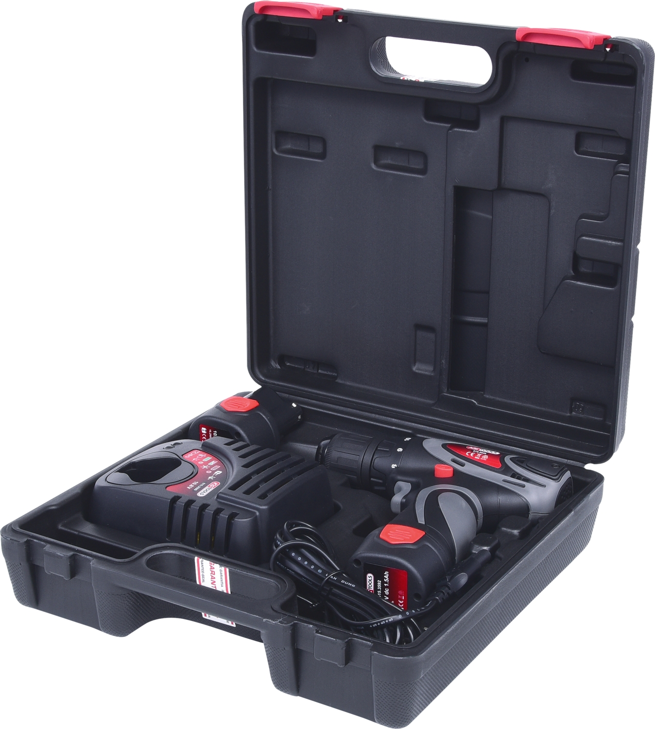 KSTOOLS Akku-Bohr-Schrauber, 24Nm, 1.870 U/min 10,8V, mit 2 Akkus und 1 Ladegerät