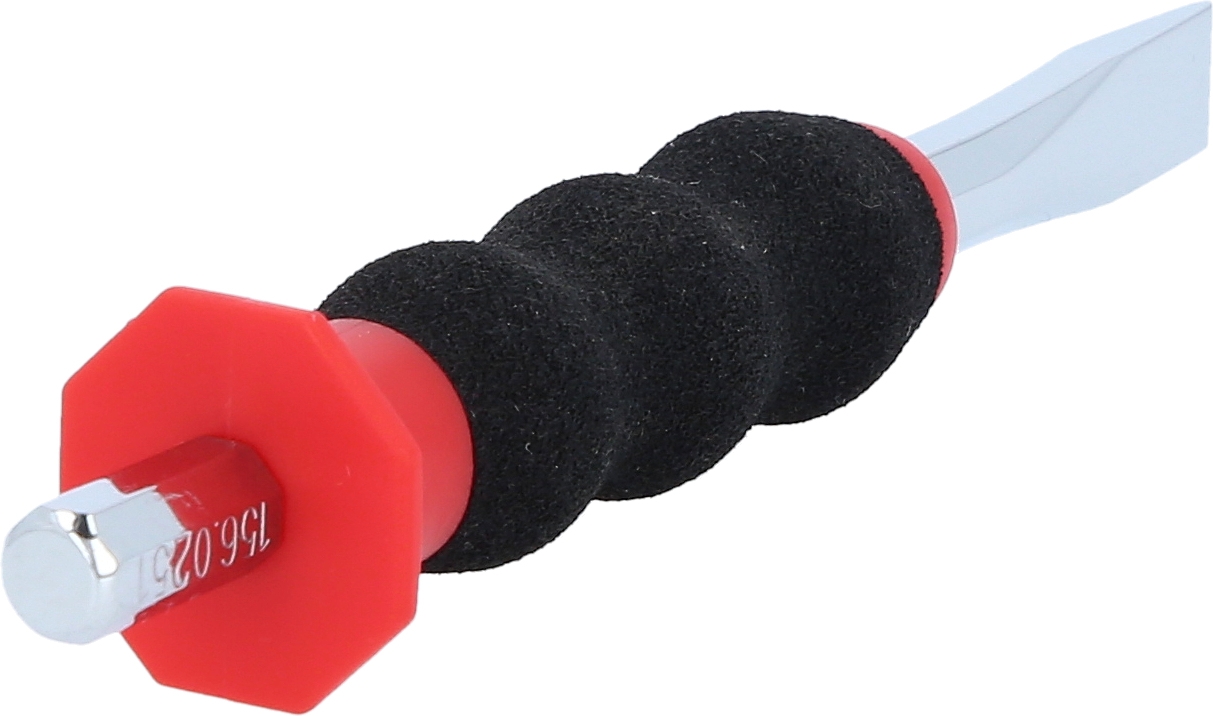 KSTOOLS Flachmeißel mit Handschutzgriff, 8-kant, 10mm