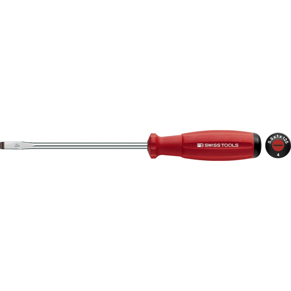 Schraubendreher für Schlitz-Schrauben, Nr. PB 8100 Schlitz 2,5x0,4x 80mm Swiss Grip Tools