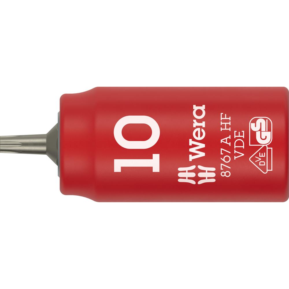 VDE-Steckschlüssel-Einsatz 1/4" Steckschlüsseleinsatz 6-kant 10mm VDE Wiha
