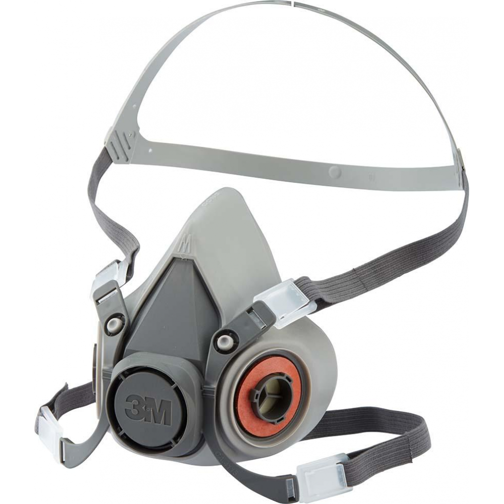 3M Halbmaskenkörper Serie 6100, 6200 und 6300 Doppelfiltermaske Gr, M