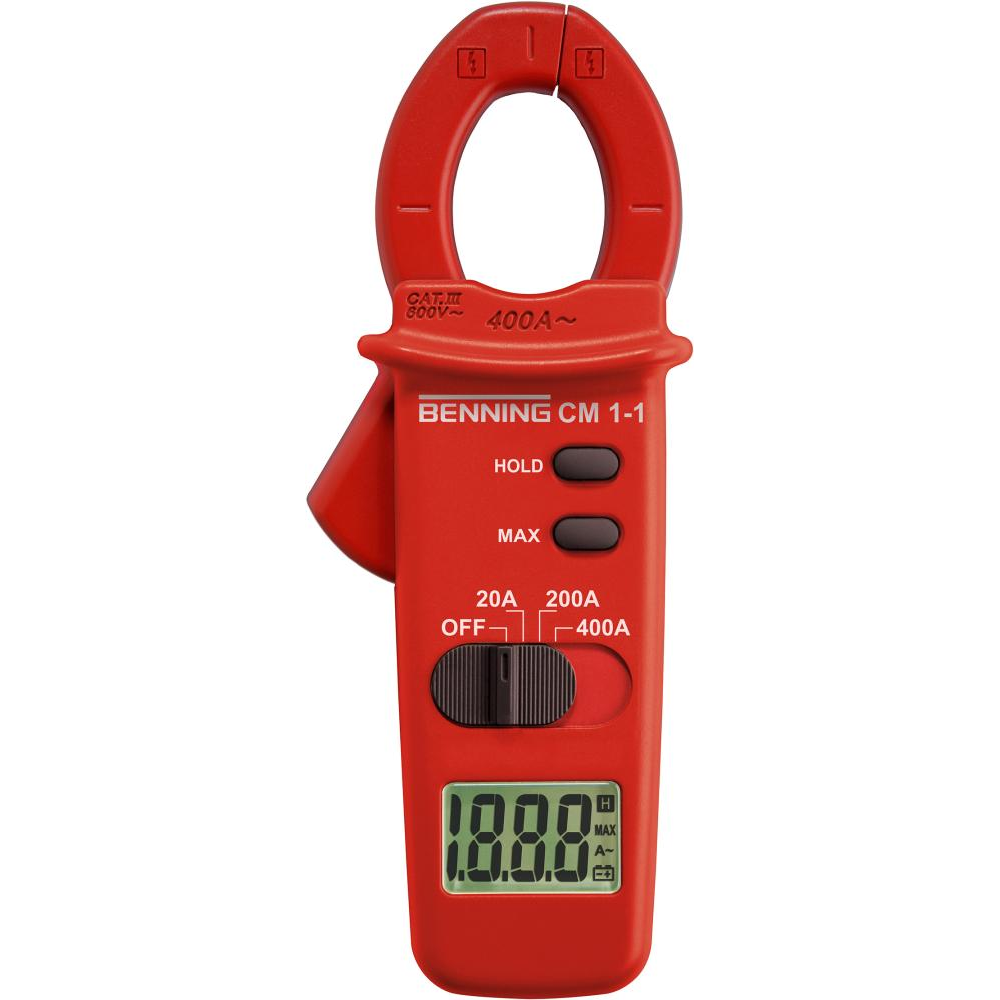 Digital-Stromzangen-Multimeter CM 1-1 Digital-Stromzangen- Multimeter Benning