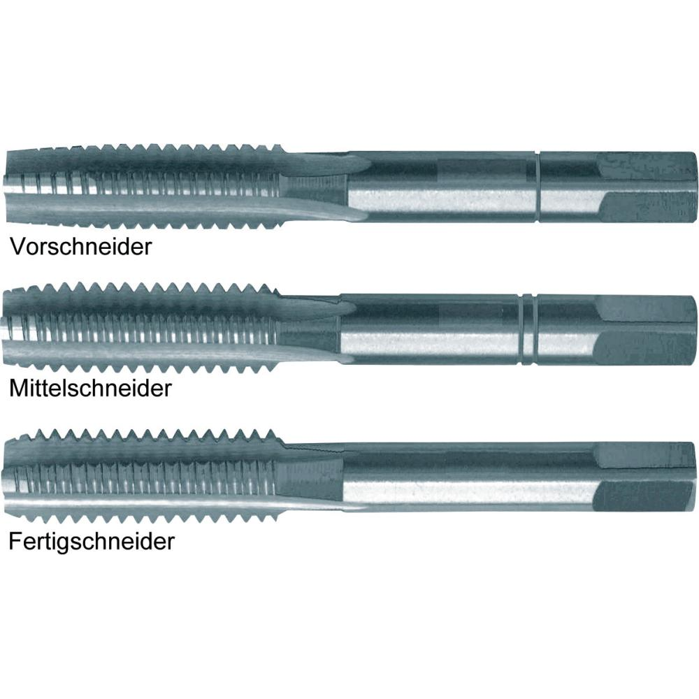 forum HSS-E Handgewindebohrer DIN 352 Satz Typ N - M3