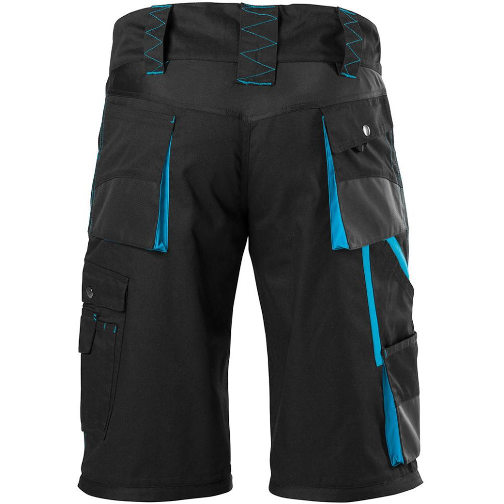 Herren Bermuda Gr. 60 schwarz/türkis FORTISkis, Gr. 60