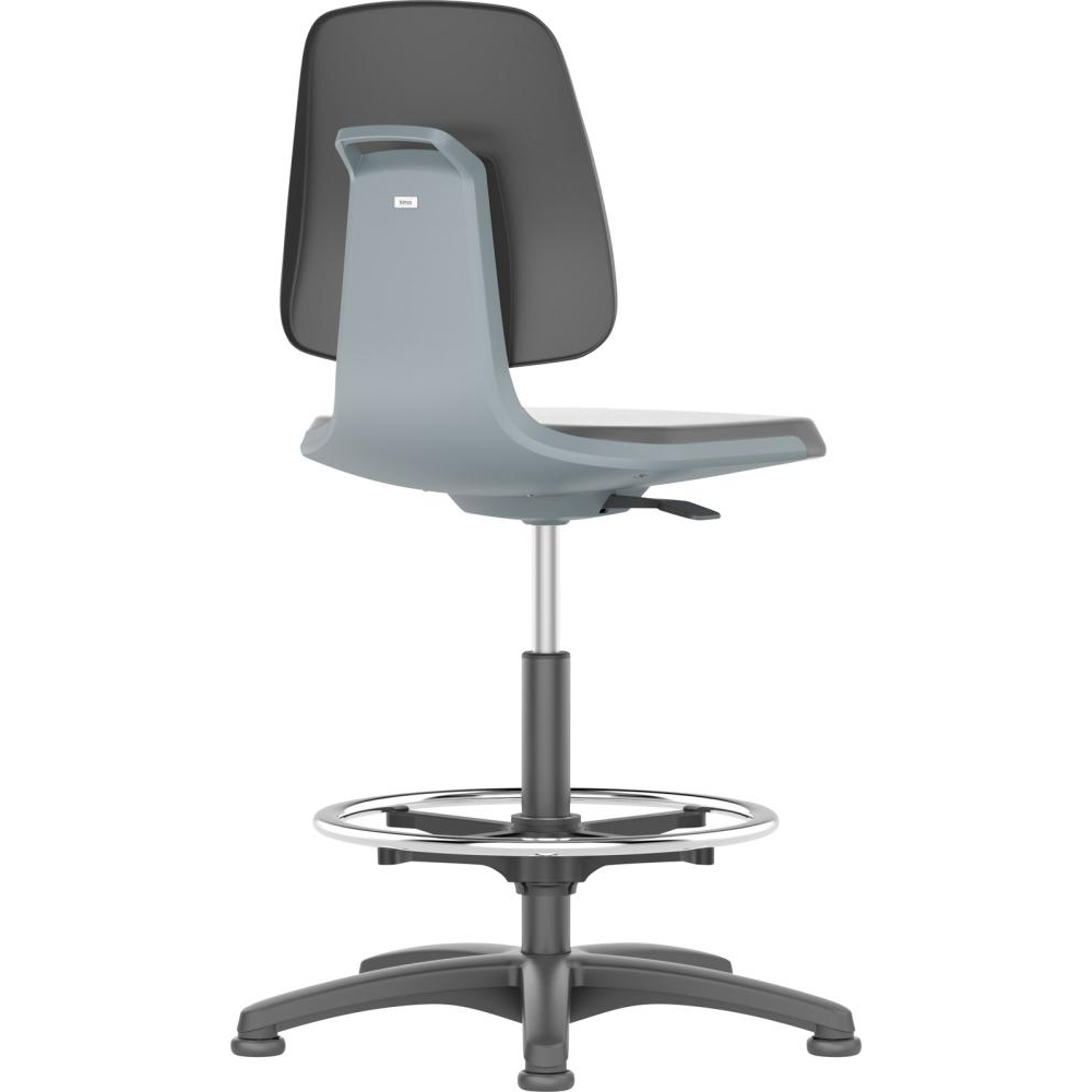 Arbeitsdrehstuhl Modell Labsit 3 Bimos Arbeitsstuhl K-Leder, Sitzhöhe 520-770 mm