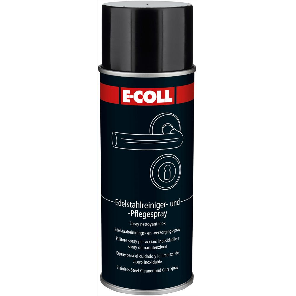 Edelstahlreiniger und -pflegespray 400ml- E-COLL