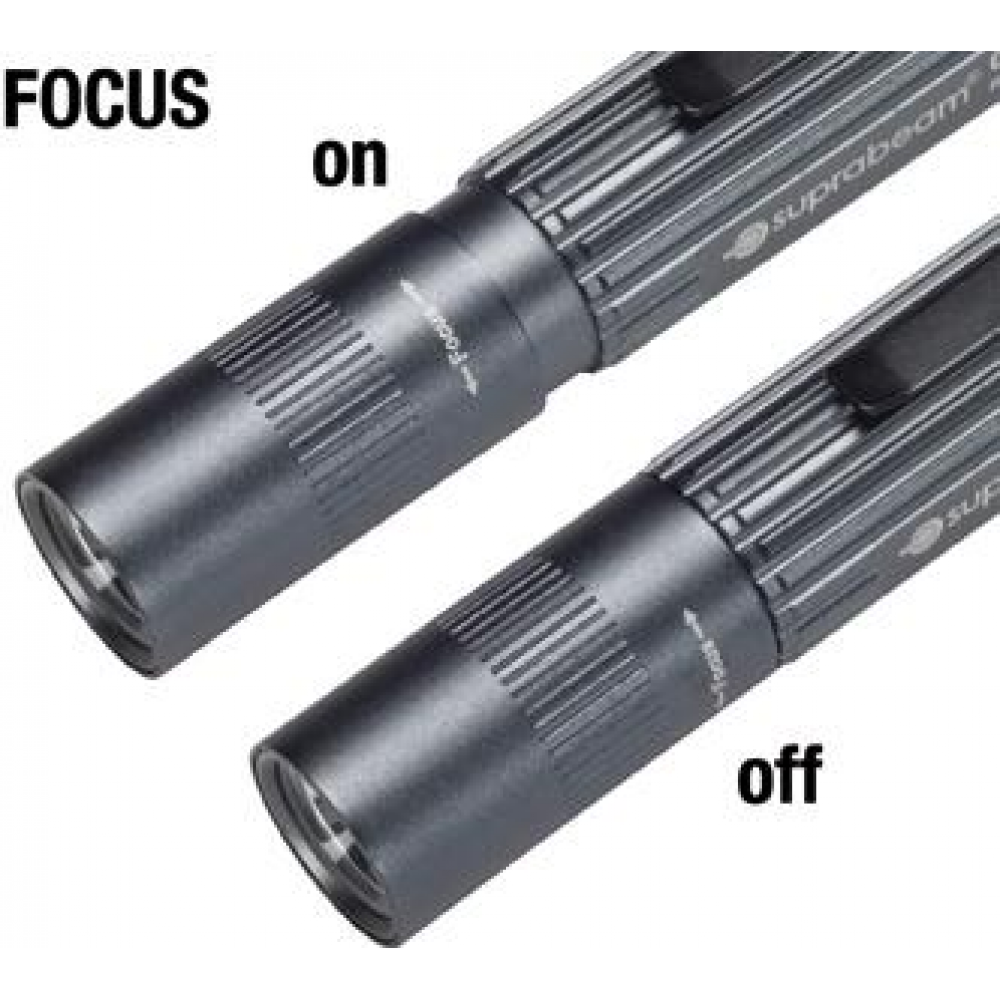 LED-Taschenlampe Q1 mini, mit Fokus Taschenlampe 30/120lm Suprabeam