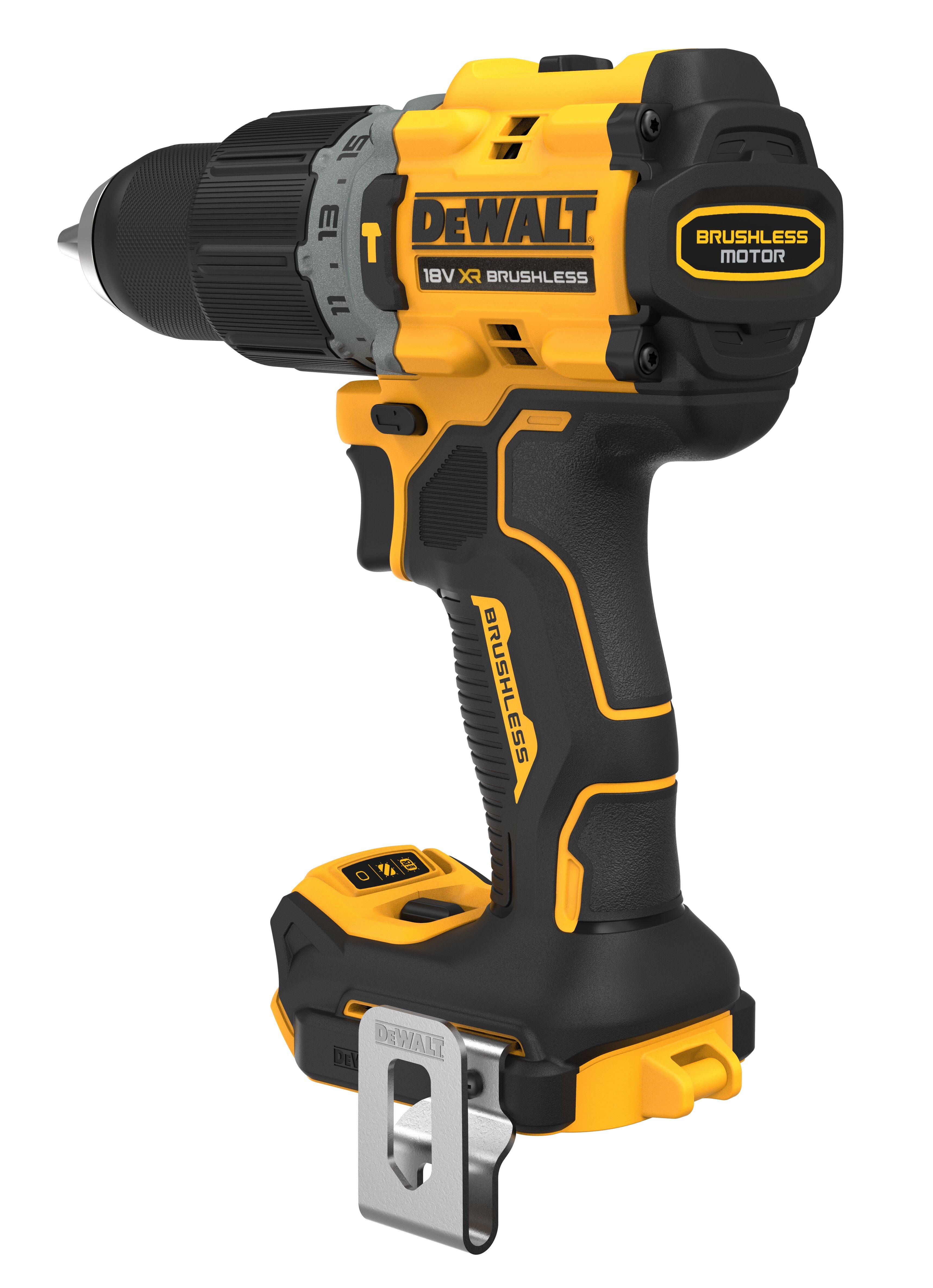 Dewalt DCD805NT-XJ,  Akku-Schlagbohrschrauber, 18V, Basisv., 18V XR Akku-Schlagbohrschrauber (bürstenlos) - Basisversion