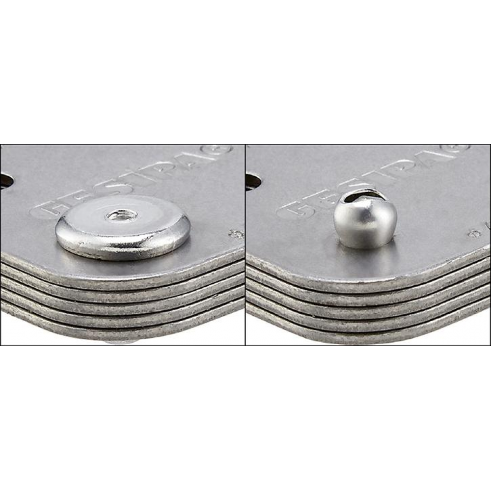Blindniet 4x8mm Großkopf Alu/Stahl GESIPA